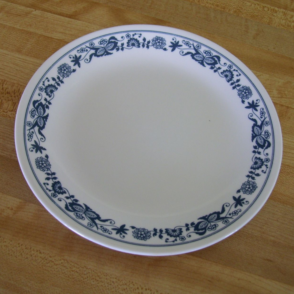 Corelle Old Town Blue Dinner Plate 10.25"